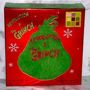 NEW IN BOX! The Grinch x Makeup Revolution Mean One Eyeshadow Palette!